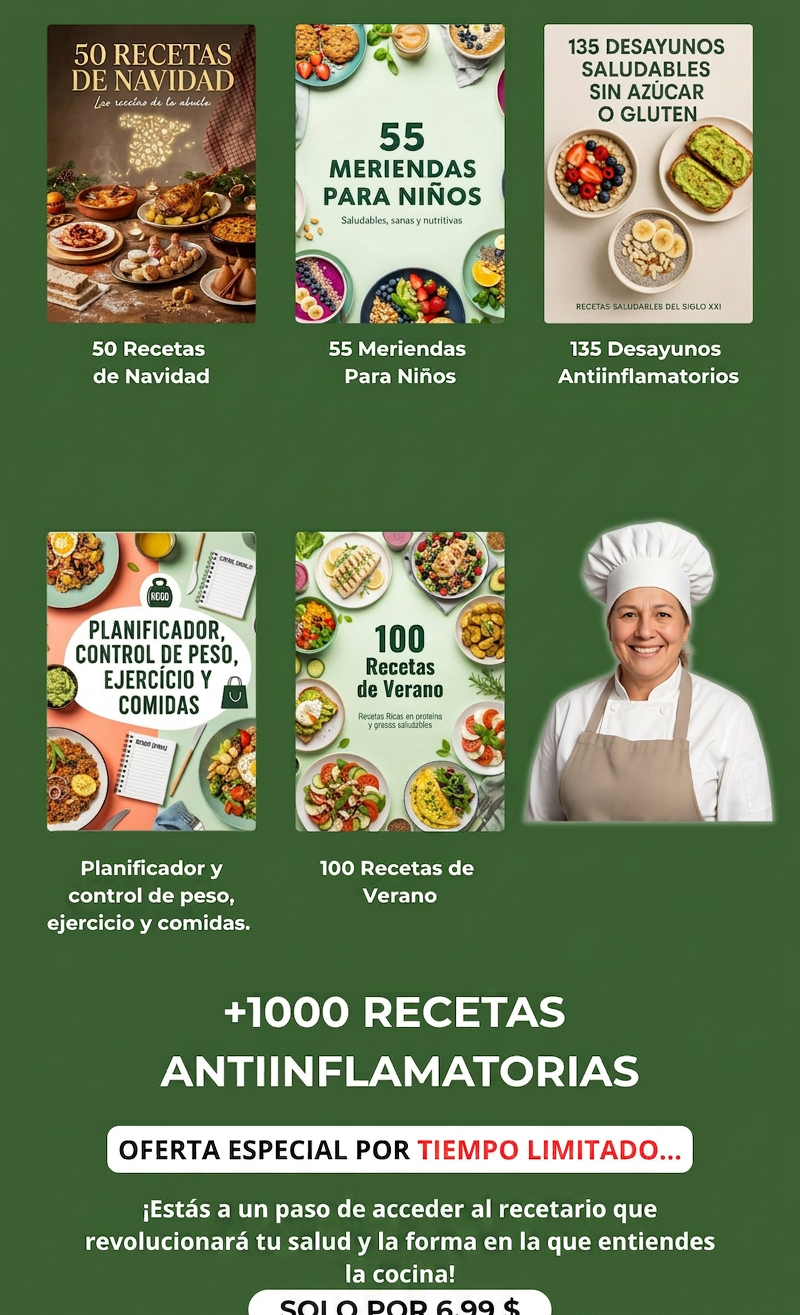 Beneficios del recetario